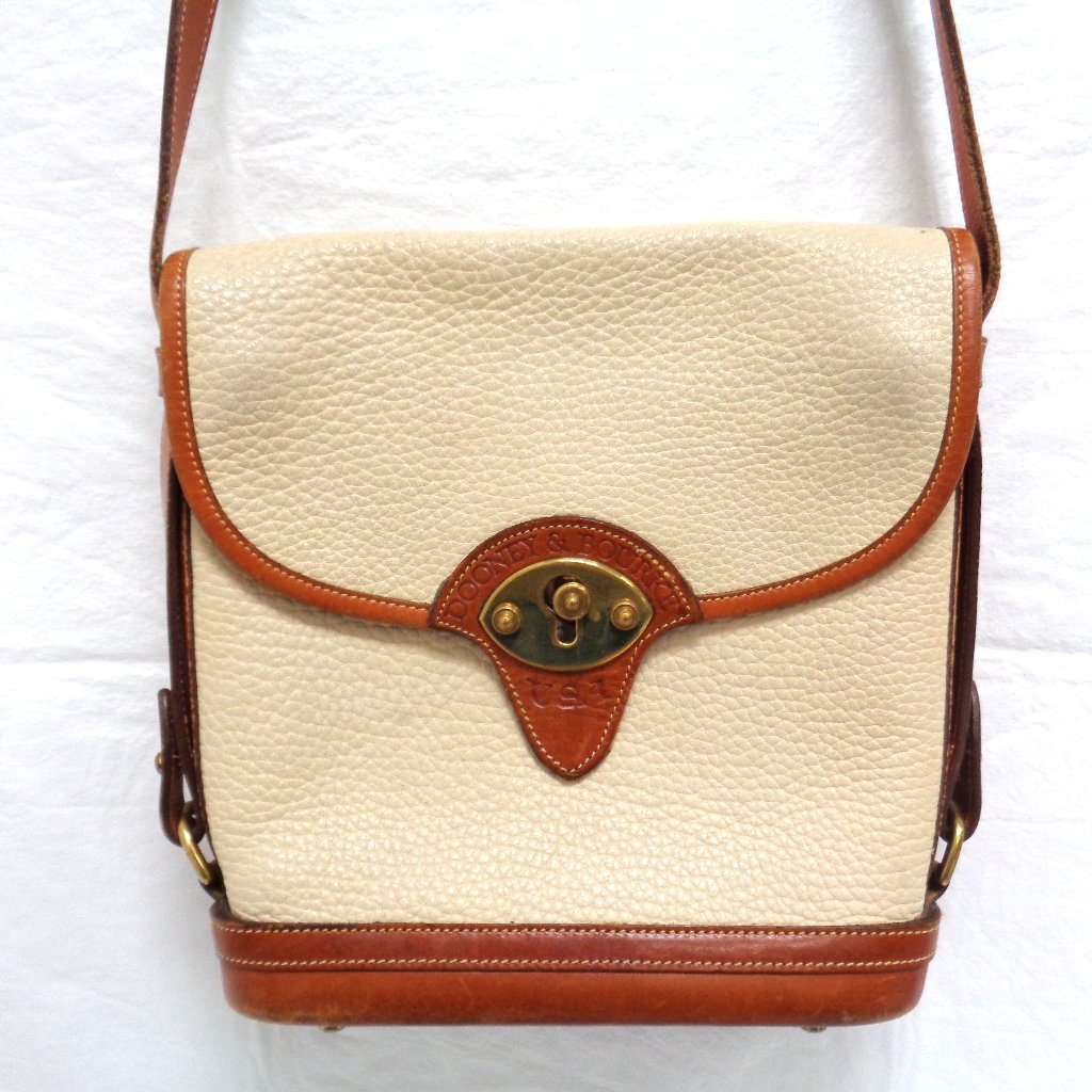 Vintage Dooney And Bourke Calvary Spectator Crossbody Bag